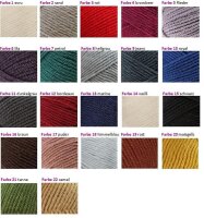 Wolle Pitbull ecru Farbe 1