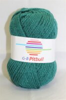 Wolle Pitbull petrol 60% Polyacryl+40% Wolle 100g 176m...