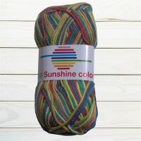 Wolle Sunshine color bunt Farbe 10 50% Polyacryl+50%...