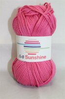 Wolle Sunshine pink 50% Polyacryl+50% Baumwolle 50g 101m,...