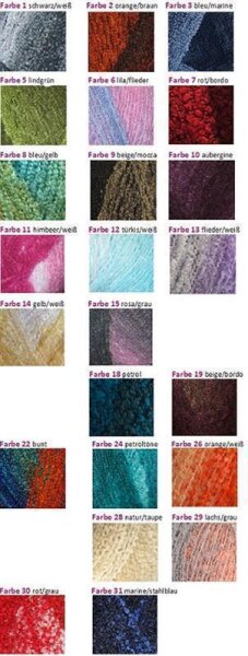 Wolle Susanna grautöne 88% Polyacryl+12%Polyester 350g 875m Farbe 27