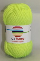 Wolle Tempo neongelb Farbe 17