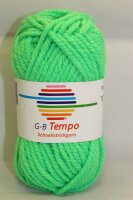 Wolle Tempo neongrün 100% Polyacryl 50g 52m Farbe 15