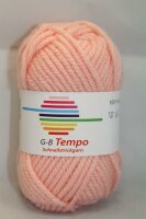 Wolle Tempo rosé 100% Polyacryl 50g 52m Farbe 24