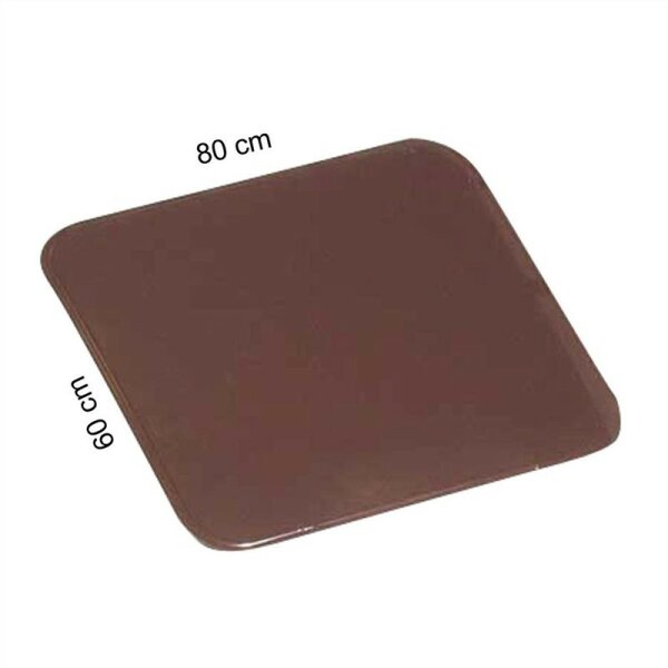 Ofenblech pulverb. braun 600 x 800 mm