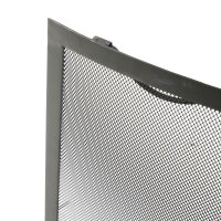 Funkenschutzgitter Eisen grau81,5x61,5cm