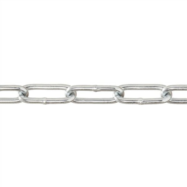 Rundstahlkette 5mm, Form C // Meterware