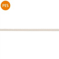 PES-Seil 6mm, weiß, 16-fach geflochten // Meterware