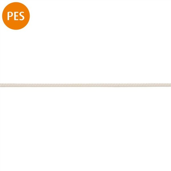 PES Jalousienschnur 1,7mm, geflochten // Meterware