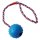 Perfecto Fun Vollgummi-Ball mit Wurfseil & Glocke 5cm 2Fb.