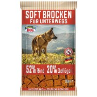 Perfecto Dog Soft Brocken für unterwegs mit Rind...