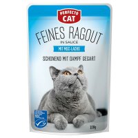 Perfecto Cat Beutel 100g Feines Ragout mit MSC Lachs