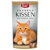 Perfecto Cat Feine Knabber Kissen für Haar&Fell 50g
