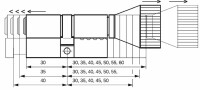 Schließzylinder Gera Variant K5-WS Knaufzylinder; 6...