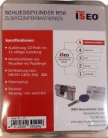 Schließzylinder R50 30-35 inkl. 5...