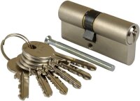 Profilzylinder F5 30-35 inkl. 6 Schlüssel, mit...