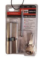 Profilzylinder F5 40-50 inkl. 6 Schlüssel, mit...