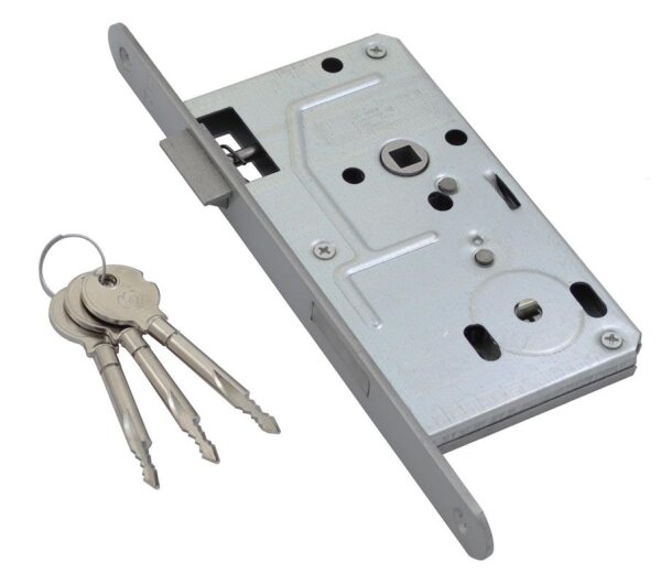 Zimmertür-Einsteckschloss GERA 23 BB 72mm DIN rechts