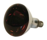 Infrarotlampe 150W Hartglas rot für Hobbyfarming