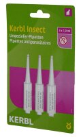 Ungeziefer-Pipetten f. Katzen 3x1,0ml Kerbl Insect