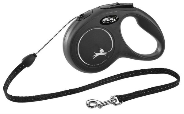 FlexiLeine NewClassic S 5m Seilbis 12kg schwarz