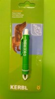 Zeckenzange Kunststoff grün 10cm für Hunde/Katzen