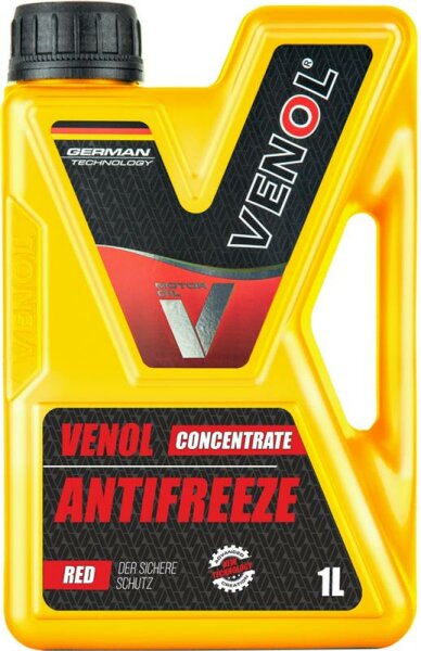 VENOL ANTIFREEZE CONCENTRATE RED 1 Liter