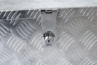 Alu-Transportbox Werkzeugkiste Vollmetall 55 Liter 76x36x25cm VT 55 VINTEC