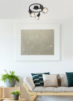 Strahler XARA I Metall schwarz Ø23cm Höhe:18cm