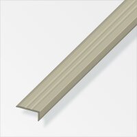Abschluss-Profil 25x10 PVC braun-beige 1m