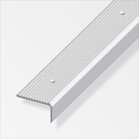 Treppen-Profil 41x23 silber eloxiert 2m