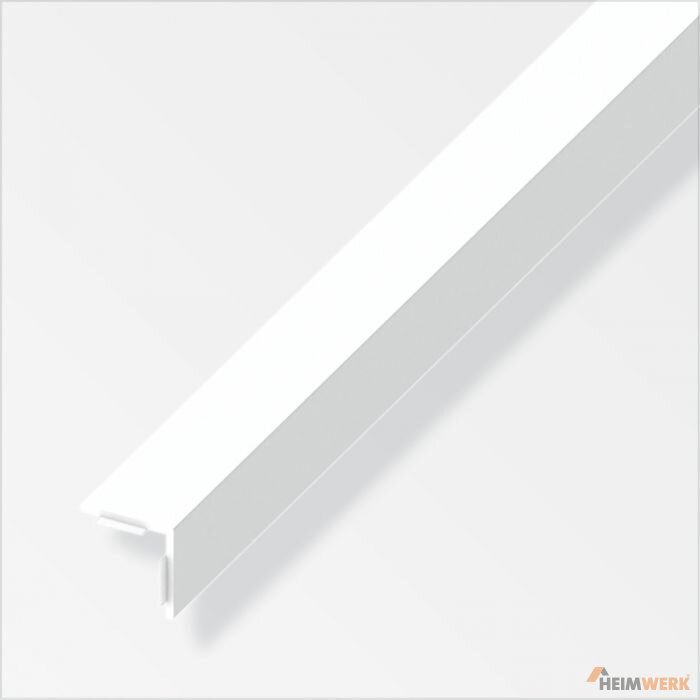 Winkelprofile Aus PVC, Weiß – 1,5 Meter Lang, Verschiedene Größen Von 15x15mm Bis 150x100mm