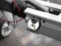 Schloss mit 2 Schlüsseln, 70mm LAS