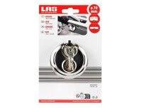 Schloss mit 2 Schlüsseln, 70mm LAS