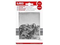 Sicherungshaken 2 Stck. 200mm Kette LAS