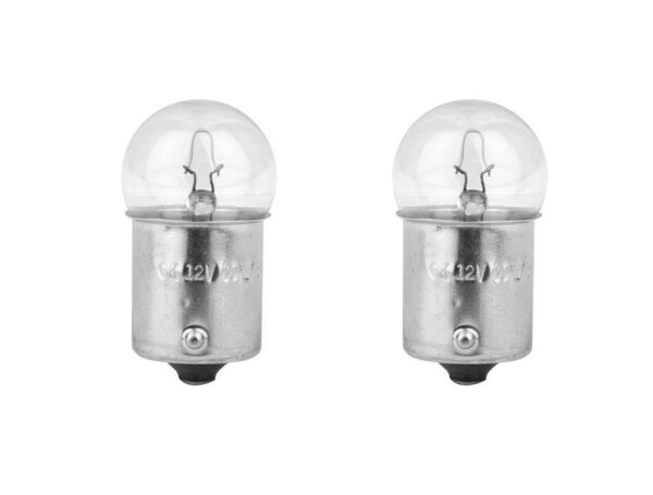 Glühlampe 12V 10W BA15S, 2 Stck. Blister EUFAB