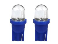 LED-Glühlampe T10, 1 Paar, blau, Blister EUFAB