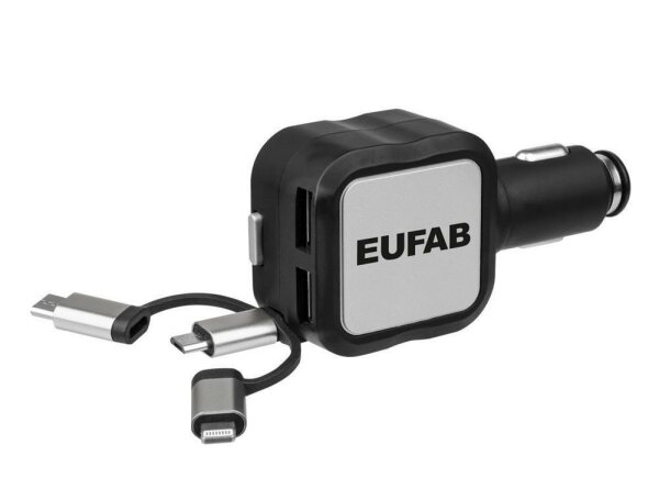 Universal KFZ Ladekabel 12 und 24V EUFAB