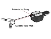 Universal KFZ Ladekabel 12 und 24V EUFAB