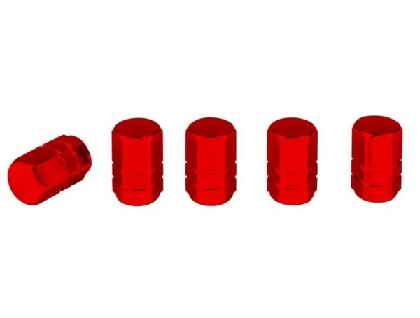 Aluminium-Ventilkappe, rot EUFAB