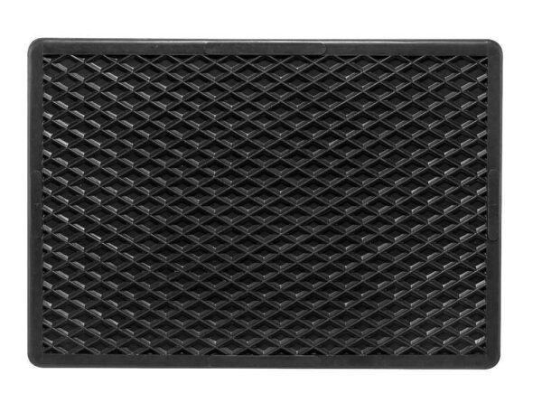 Universalmatte 43x30cm Karo schwarz APA