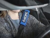 Gurtpolster Racing, blau, 2 Stück im Set EUFAB