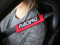 Gurtpolster Racing, rot, 2 Stück im Set EUFAB