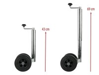 Doppel Stützrad 48mm CALIMA