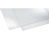 Plexiglas hobbyglas Polystyrol klar 1250x500x4mm