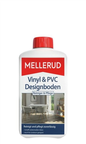 Vinyl & PVC Designboden Reiniger & Pflege 1,0 l Mellerud