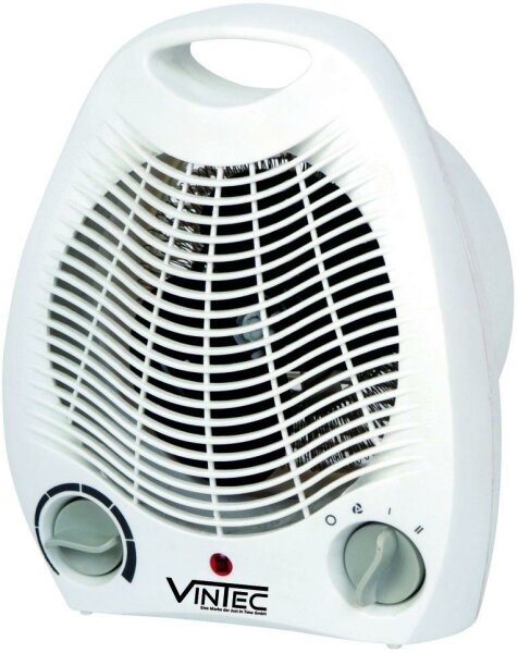 Heizlüfter 2kW Elektro-Heizer 2 Stufen 1000/2000 Watt VT 1200 VINTEC