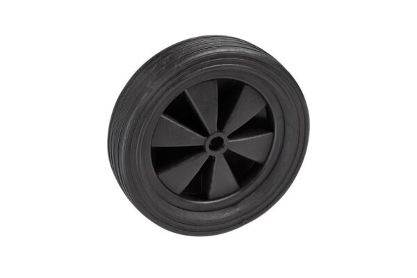 Ersatzrad 150mm PVC schwarz