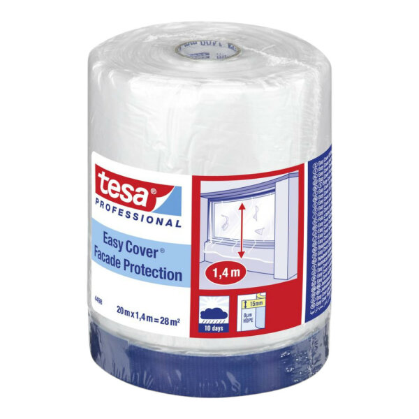 tesa Professional 4498 Easy Cover UV Gewebe Basic 20mx1400mm ultramarinblau