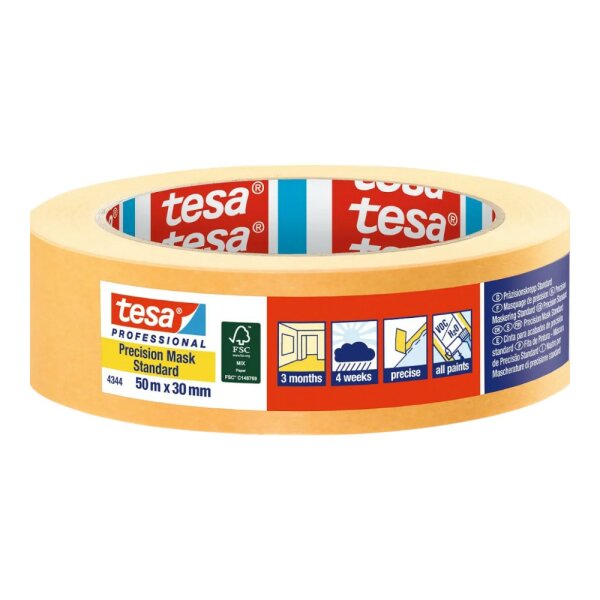 tesa Professional 4344 Präzisionskrepp Standard 50mx30mm